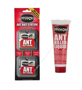 Nippon Ant Killer Bait Station Liquid Nest Trap Stop Ants Colony Pre Baited - Picture 1 of 5
