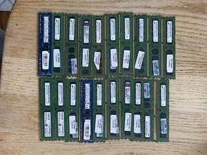 DRAM MISC LOT 72 PIN PS/2 MEMORY  2 MB to 8 MB 22 Pcs. See Pics. - Picture 1 of 6