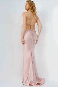 Authentic JVN by Jovani 09839 Dress--Color: Mauve--Size: 8-Prom Dress - Picture 1 of 2