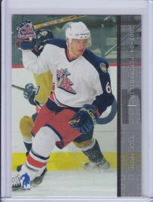 Rick Nash 2003 Be A Player Memorabilia Hockey Card 76 Grade MT - Image 1 of 2