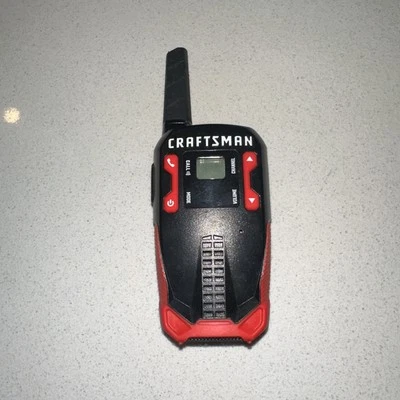 1 Craftsman 16-Mile Range GMRS/FRS Two-Way Radio Walkie Talkie NO INSTRUCTIONS. - Image 1 of 4