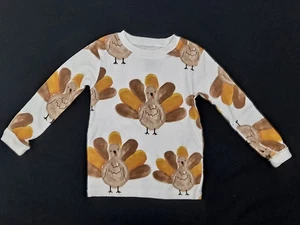 Carter’s Thanksgiving TOP TURKEY  1 Piece Girl Or Boy 3T 100% COTTON soft - Picture 1 of 18