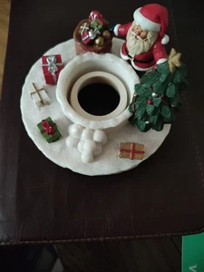Our American Candle Capper Santa And Presents - Picture 1 of 4