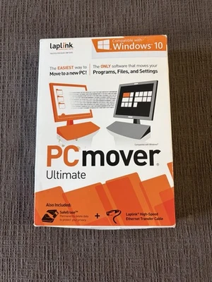 Laplink PCmover Ultimate with High Speed Ethernet Cable PAFGPCMP08000PERTPEN - Image 1 of 2