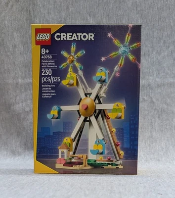 LEGO CREATOR Celebration: Ferris Wheel with Fireworks 40758  New and Sealed - Image 1 of 3