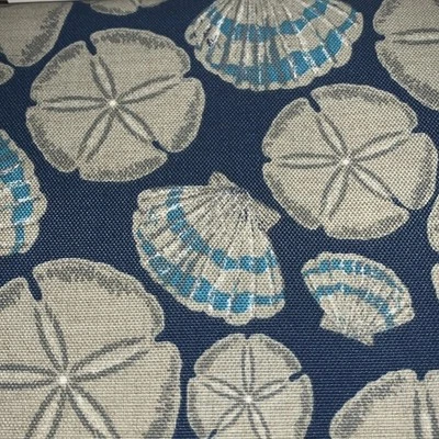 Dos paneles de ojal Waverly cortinas cada panel 52”x95” Sea Shells Sand Dollar Foto 1 de 4
