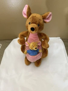 Build a Bear Disney Winnie the Pooh Kanga and Roo Plush Stuffed Animal Set - Picture 1 of 8