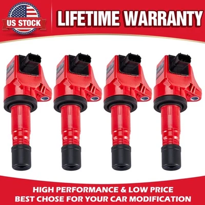 Paquete de 4 bobinas de encendido y bujías de iridio para HONDA HR-V 2016-2022 1,8 L L L4 Foto 1 de 4