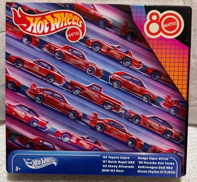 Hot Wheels 2025~ Mattel 80th Anniversary Target 8 Car Set**Chevy Silverado 🔥🔥 Foto 1 de 3