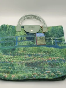 New THE NATIONAL GALLERY The Water Lily Pond MONET FOLDAWAY Handbag BAG - Picture 1 of 11