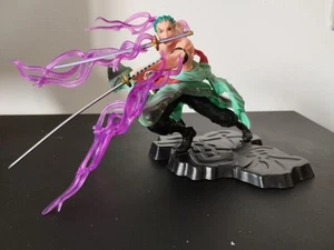 Action Figure One Piece Roronoa Zoro 10cm Statua Da Collezione Anime Manga π₯ - Foto 1 di 4