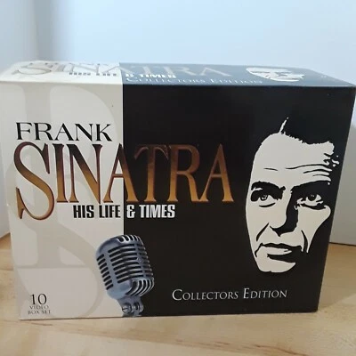 FRANK SINATRA  HIS LIFE AND TIMES COLLECTORS EDITION 10 VHS SET. - Image 1 of 4