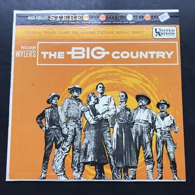 THE BIG COUNTRY - OST / JEROME MOROSS Vinyl Album. 1958, UAS 5004. VERY GOOD. - Image 1 of 4
