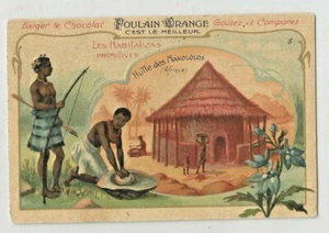CHROMO CHOCOLAT POULAIN /ORANGE - Picture 1 of 1