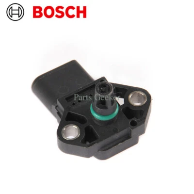 Bosch OEM Turbocharger Boost Sensor 038906051B For AUDI A4 2.0T VW Golf Jetta Foto 1 de 4