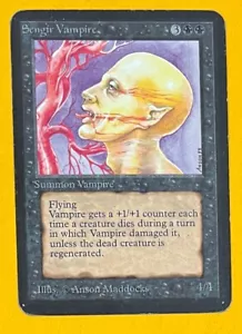MTG SENGIR VAMPIRE Alpha (Ink) (OldManMTG 008-193) - Picture 1 of 14