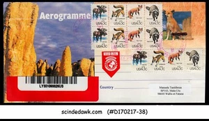 USA - 2006 AEROGRAMME to WALLIS ET FUTUNA with ANIMALS STAMPS - Picture 1 of 1