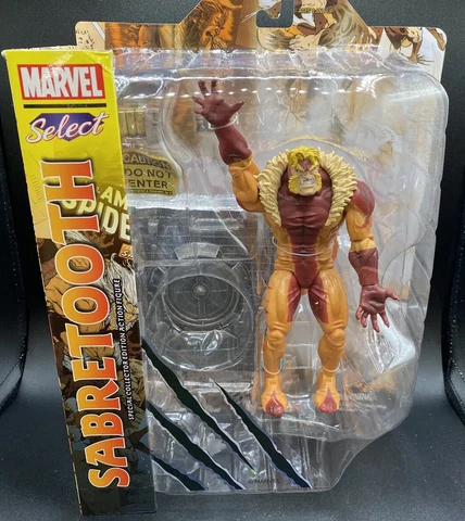 NEW Diamond Select Marvel Select Sabretooth action figure - Ready to ship! Cover