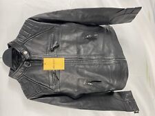 Angel Jackets Blingsoul Women's Size Large Diamond1 Black Leather Biker Jacket