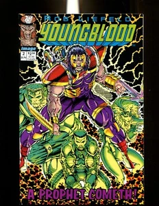 YOUNGBLOOD 2 VARIANTE VERDE (9.6) 1ER PROFETA Y SHADOWHAWK IMAGEN (B026) - Imagen 1 de 2