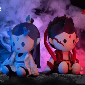 Movie Ne Zha2 Doll Ne Zha Aobing Plush Plushie Cosplay Pillow Stuffed Toys Gifts - Picture 1 of 10