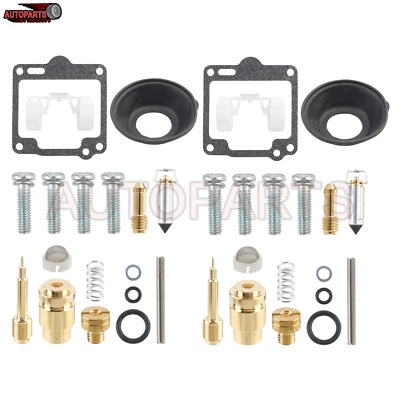 For Yamaha Virago 1100 XV1100 XV1100S Carb Rebuild Kit air cut off valve float - Image 1 of 4