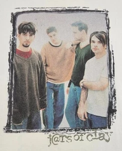 VINTAGE Jars Of Clay Band Shirt Mens Extra Large Charlie Lowell Signed Adult A02 - Picture 1 of 23