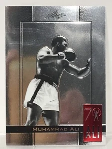2011 Leaf Metal Ali 70th Birthday Redemption Muhammad Ali #48 RARE - Picture 1 of 2