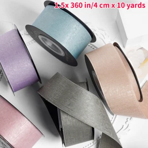 Faux Suede Tape Ribbon Edging Trimming DIY Cord Sewing Bow Strap 10 Yards - Picture 1 of 28
