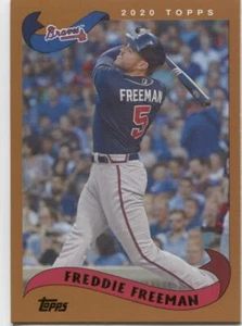 Topps Archives 2020 Freddie Freeman 2002 Topps - Atlanta Braves - #300 - Imagen 1 de 1