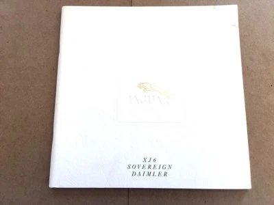 1990 Jaguar Daimler 56-page Car Sales Brochure Catalog - XJ6 Sovereign German Foto 1 de 4