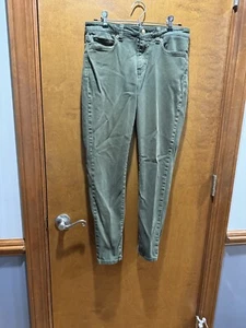 Michael Kors Skinny Army Green Pants 8 - Picture 1 of 3