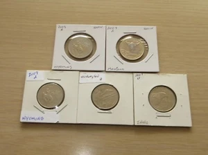 5 US State Quarters 2007d (L610P6-10)Uncirculated US mint quarters - Picture 1 of 4