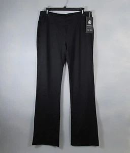 Pantalones de yoga Bubblelime Leggings acampanados para mujer XL negros elásticos nuevos con etiquetas BWWB062 - Imagen 1 de 5