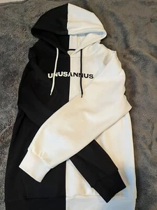 Unus Annus( L) Split B/W Hoodie NEVER WORN - Picture 1 of 4