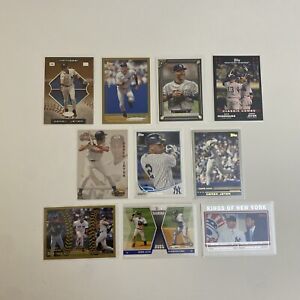 Derek Jeter RC Lot (10) Baseball Card Collection Topps Gallery Fleer SP Ted W