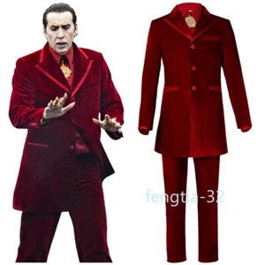 Halloween Cosplay Renfield Cosplay Costume Dracula Uniform Stage Party Outfit - Picture 1 of 10