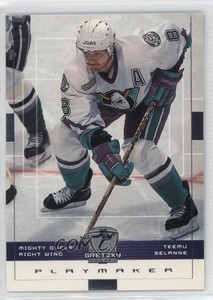 1999-00 Upper Deck Wayne Gretzky Hockey Teemu Selanne #4 HOF