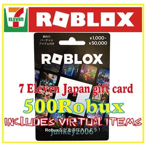 ROBLOX Gift Card Aug 2025 500 Robux and Virtual Items HIKAKIN Shoulder Rider - Picture 1 of 5