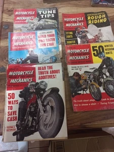 5 x Motorcycle Mechanics 1960s Magazines BSA Thunderbolt NSU AtlasLambretta - Picture 1 of 3