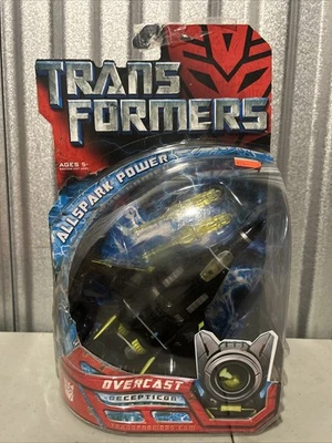 Transformers Overcast Decepticon Deluxe Allspark Power 2007 New w Package Damage - Image 1 of 4