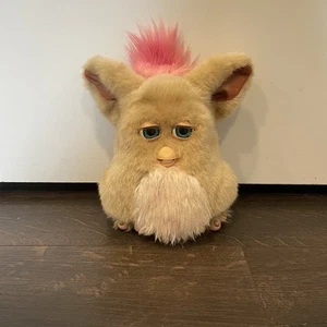 Working 2005 Hasbro Tiger Electronics Furby Sand Brown Pink Belly EmotoTronic - Bild 1 von 10