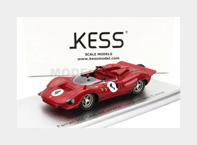 KESS-MODEL KE43056371 FERRARI - 350 P4 SPIDER CAN-AM s/n0858 N 4 TASMAN GP LONGF - Immagine 1 di 2