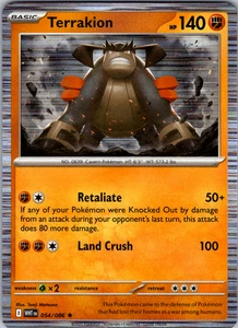 Terrakion 054/086 SV: White Flare Rare - NM - Bild 1 von 2