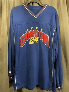 Vintage Jeff Gordon 24 NASCAR Chase Authentics V Neck Sweatshirt See Measurement - Picture 1 of 6