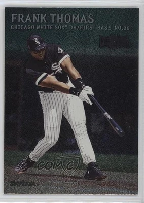 Skybox Metal Emerald Frank Thomas 2000 #109 Salón de la fama Foto 1 de 2