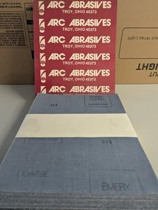 ARC 9" X 11" EMERY CLOTH COARSE 50 SHEETS - Picture 1 of 4