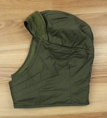 Nuevo de Lote Antiguo Años 80 Edición Militar de EE. UU. Clima Frío Casco Forro Gorra Pyle OD Verde - 7 1/4 Foto 1 de 4