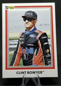 Clint Bowyer 2022 Donruss Nascar Cup Series Racing #144 Sports Cards - Picture 1 of 11