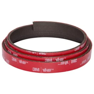 Neodymium Magnetic Strip - 12.5mm x 2.0mm x 1metre | 3M 4910 VHB Adhesive Tape - Picture 1 of 2